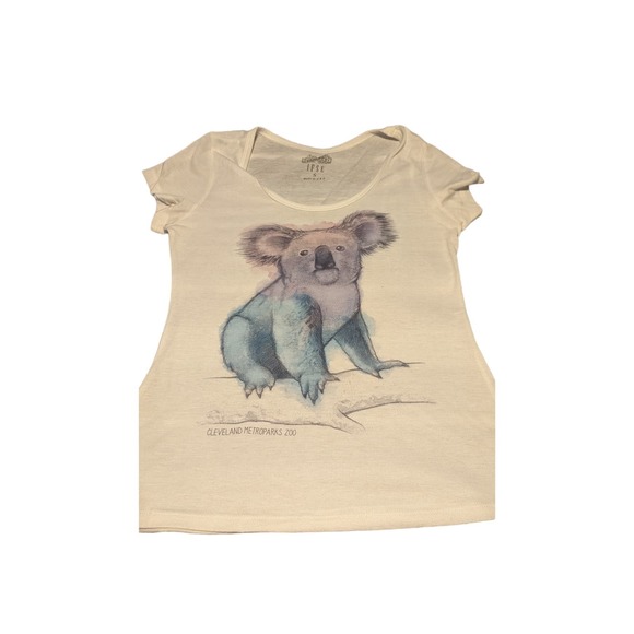 Cleveland/Akron Zoo Size S Lot of 3 Preowned Tee Tshirt Tiger Koala - Picture 7 of 16